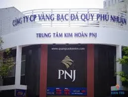 PNJ là thương hiệu nổi tiếng tại cần thơ về cửa hàng vàng bạc đá quý