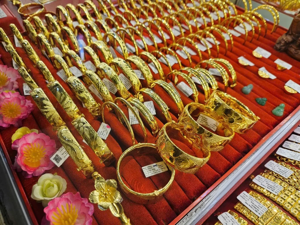 Thị trường vàng tại Hậu Giang
