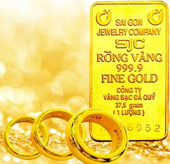 Nhẫn nữ Vàng 24K DVNUTTA0001B284 | Trang Sức NTJ
