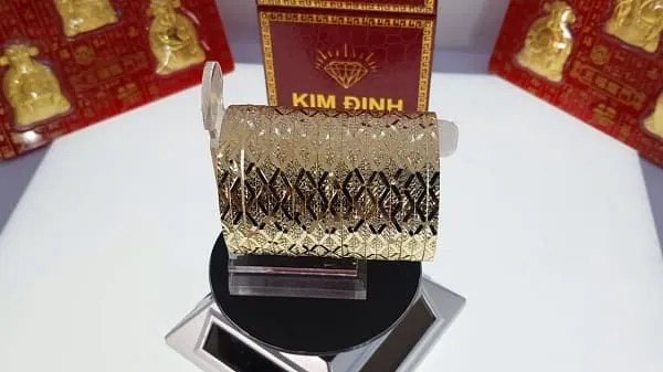 Giá vàng tiệm vàng Kim Định Tp. Rạch Giá tỉnh Kiên Giang hôm nay