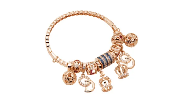 Vòng tay Charm vàng 24k